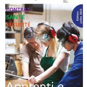 Une brochure Apprenti-e - Contrat - Santé - Sécurité