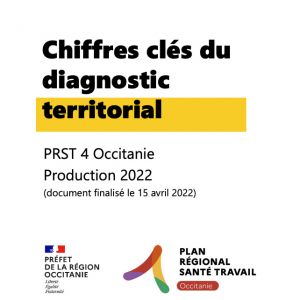 Les chiffres clés 2022 du diagnostic régional santé travail en Occitanie
