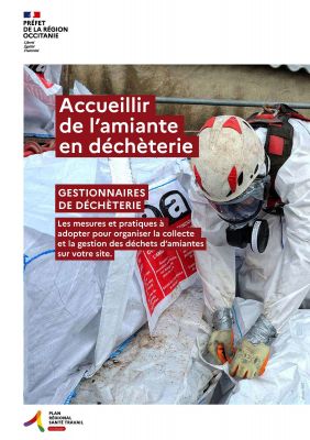 Couverture du guide Accueillir de lamiante en dchterie