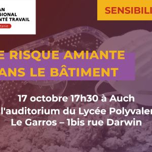 Action de sensibilisation Le risque amiante dans le btiment