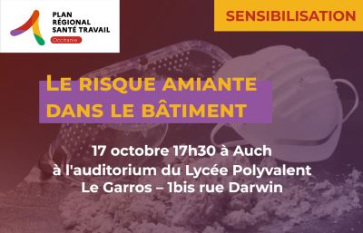 Action de sensibilisation Le risque amiante dans le btiment